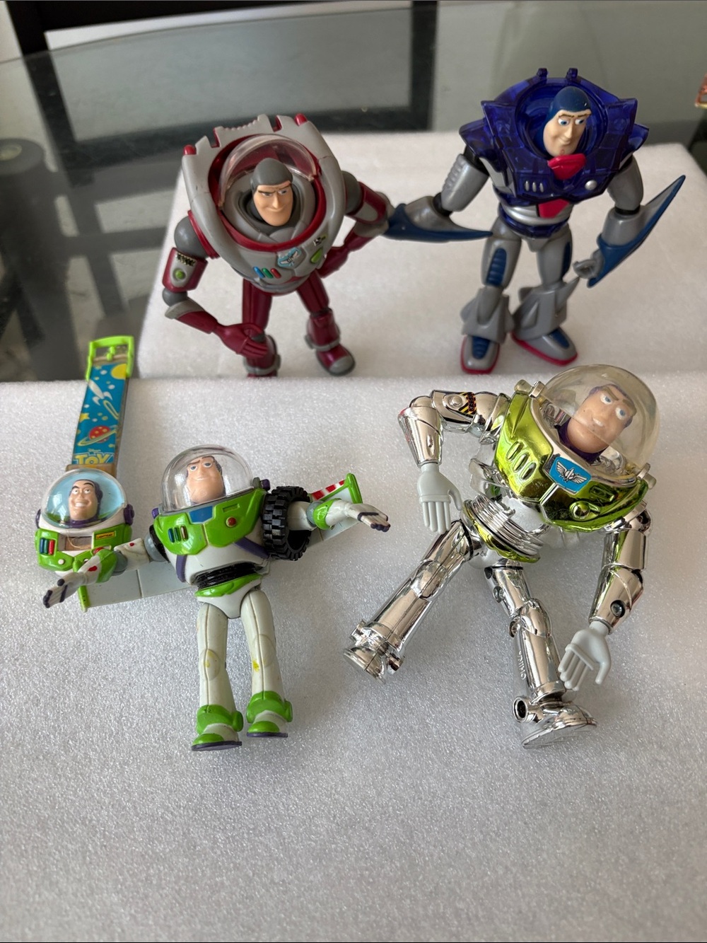 Buzz Lightyear Action Figure Toy - Green & Silver - Kids Toys